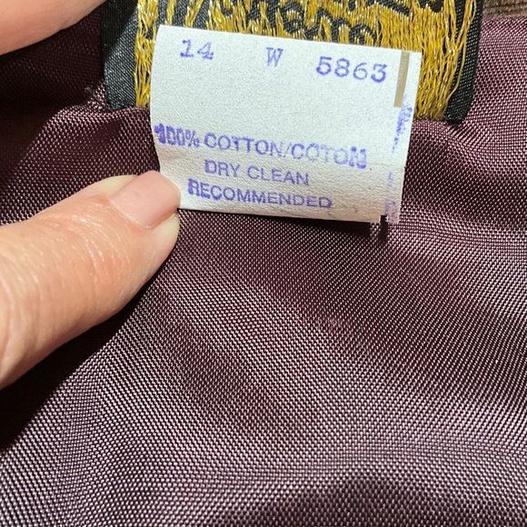 MARJORIE HAMILTON 100% Cotton Corduroy Button Front Shirt Dress Fully Lined Sz14 - Picture 9 of 11